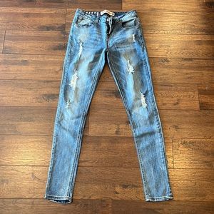 Velvet Heart Distressed Jeans